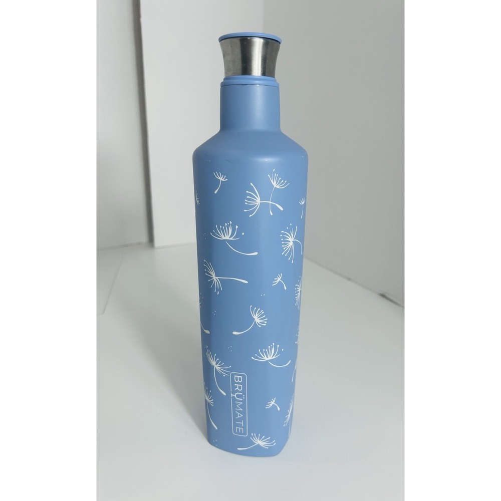 Brumate Limited Edition Purple Dandelion Rehydration Water Bottle‎ 25oz Rare HTF